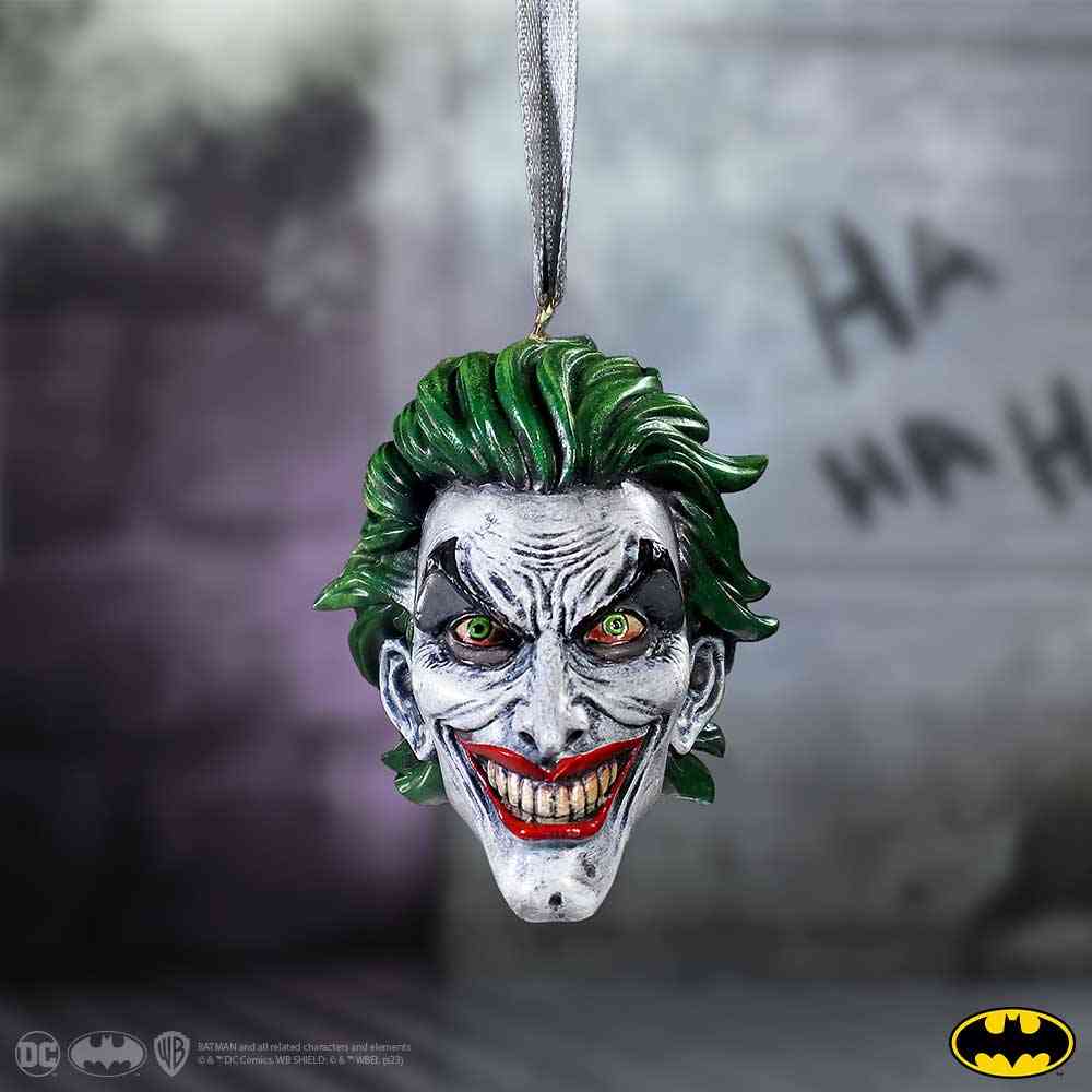 Nemesis Now DC Comics Batman - The Joker Hanging Ornament Christmas bauble - Multicolours